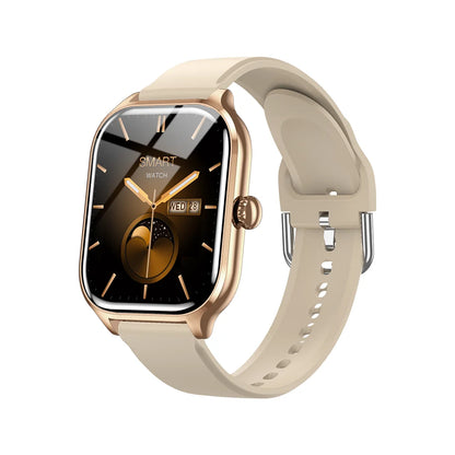 LAXASFIT 2026 New H9 Smartwatch Dial to Answer Calls Calorie Tracking Heart Rate Blood Oxygen Monitoring Bluetooth Smartwatch