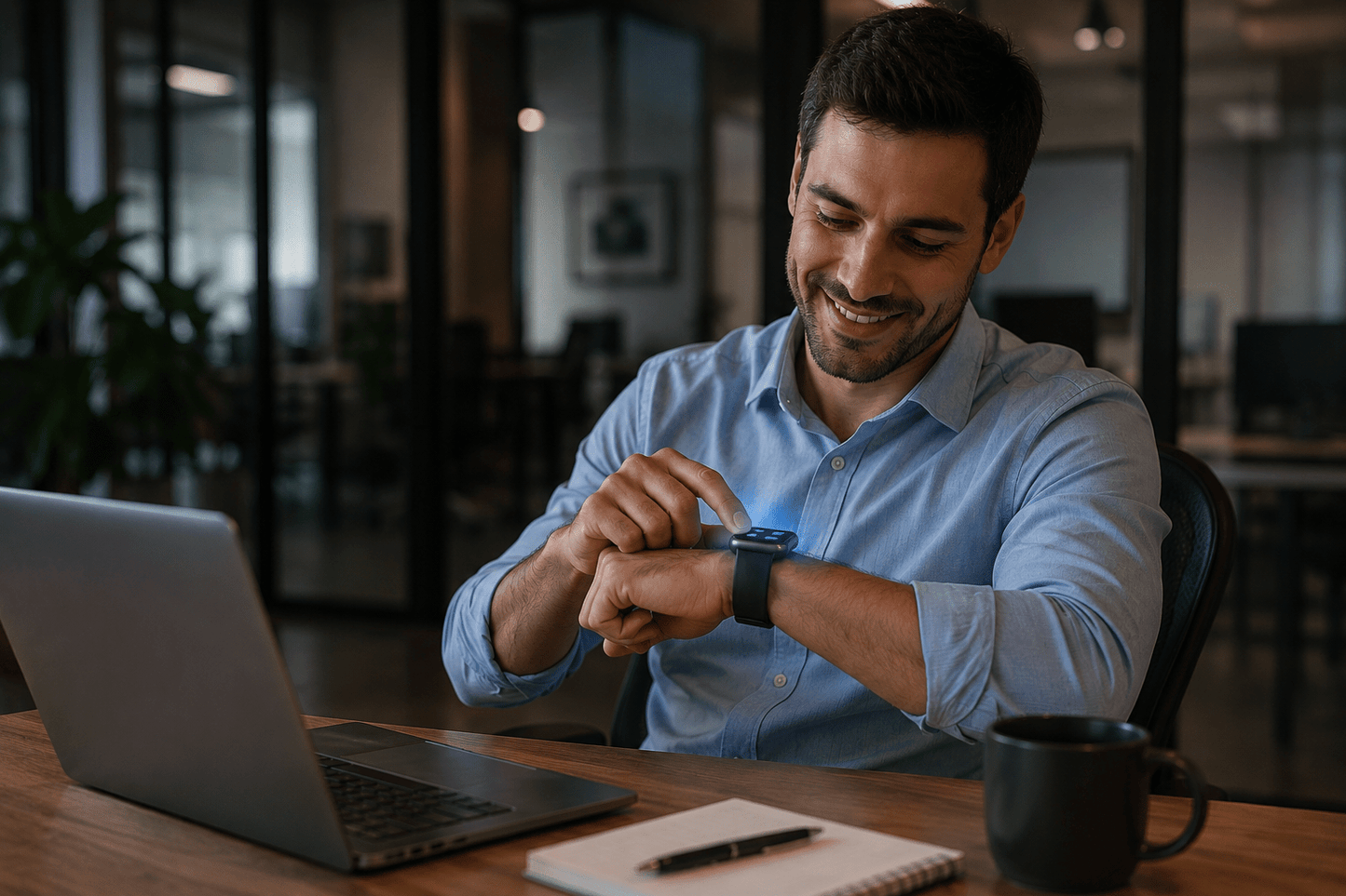 LAXASFIT H9 2026 Smartwatch con Llamadas, Ritmo Cardíaco y Oxígeno en Sangre - CUIORI